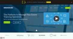 Desktop Screenshot of getadministrate.com